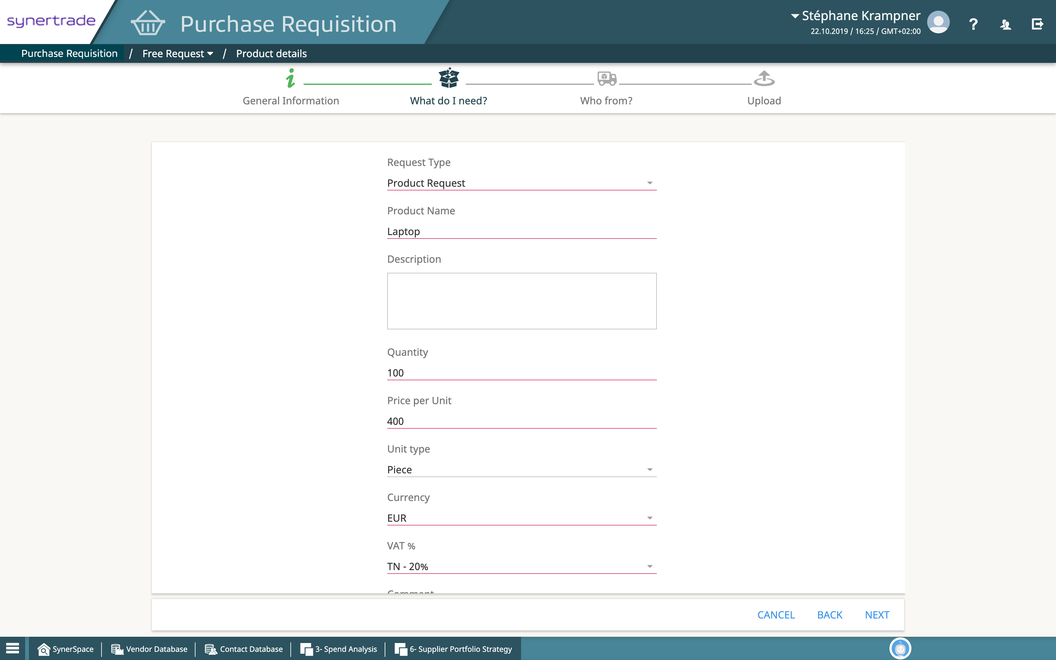 procure to pay solution with purchasing intelligence